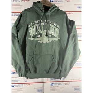 Morgan Wallen Hoodie Sweatshirt Sz Med One Night at a Time World Tour HEAVY